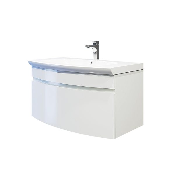 Шкаф за баня с мивка Амаро