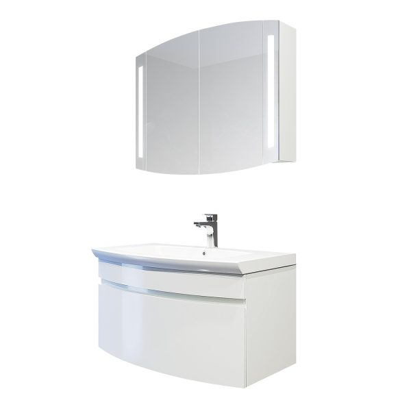 Шкаф за баня комплект Амаро