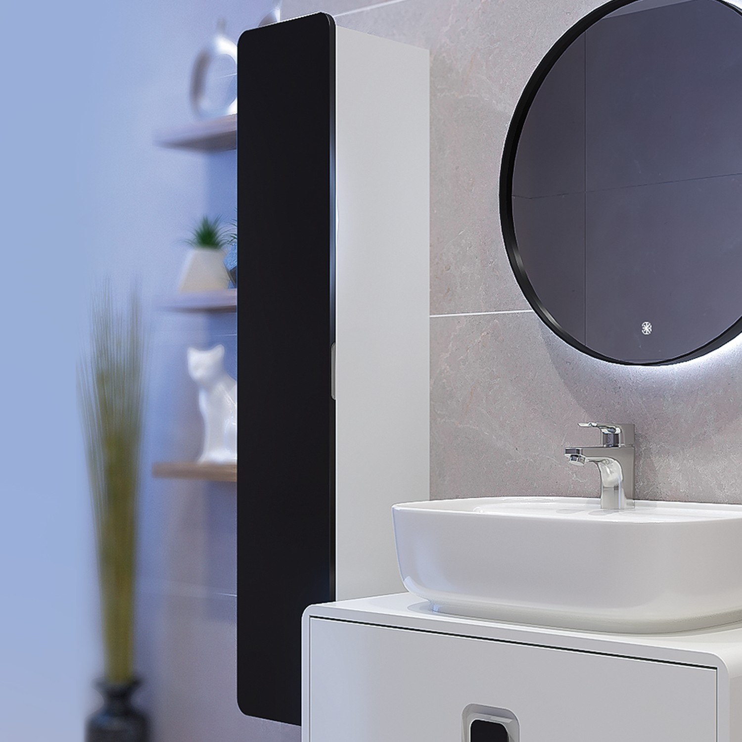 amboseli-kolona-interior Шкаф за баня колона Амбосели интериор