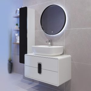 Шкаф за баня комплект Амбосели интериор