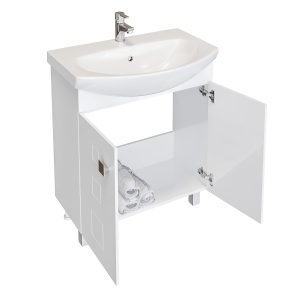 Долен шкаф за баня Дея отворен