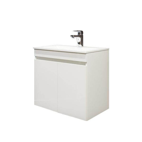 Долен шкаф за баня Ели бял