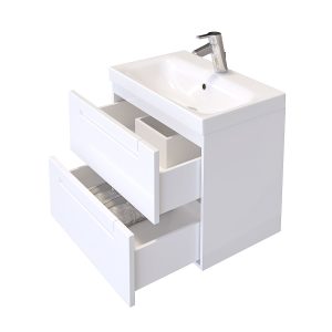 Долен шкаф за баня Фрея отворен