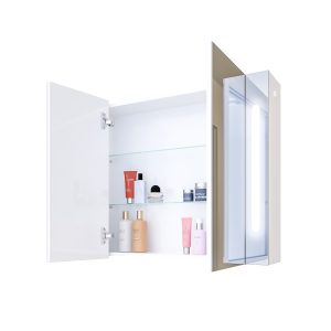 Горен шкаф за баня Гала 2 отворен