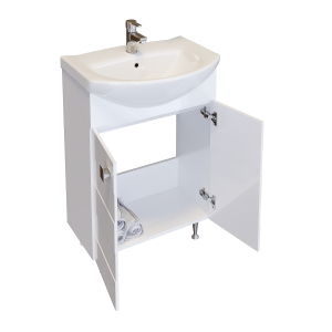 Долен шкаф за баня Ирина отворен