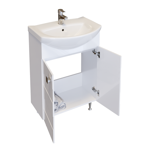 Долен шкаф за баня Ирина отворен