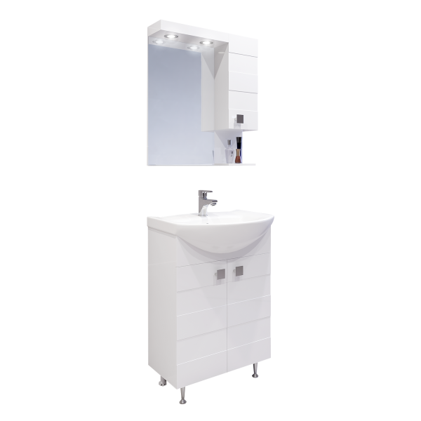 Комплект шкафове за баня Ирина