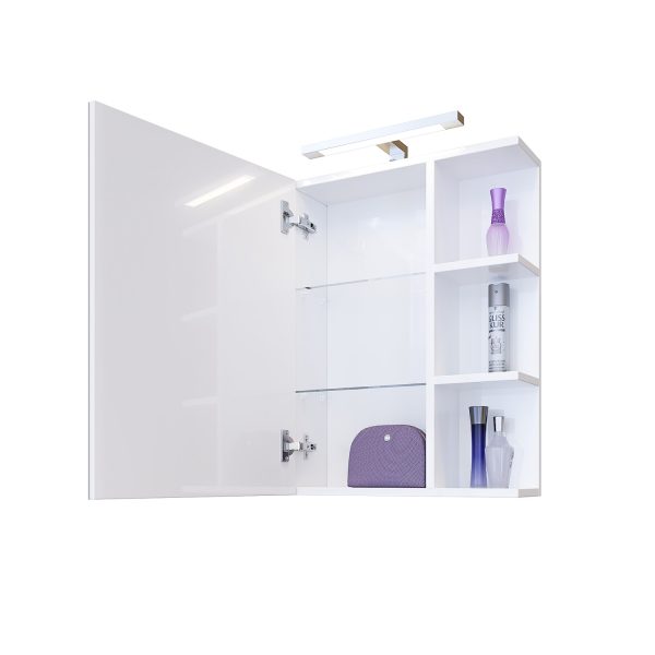 Горен шкаф за баня Изи отворен