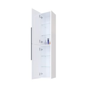 Шкаф за баня колона Ню Лайн отворен