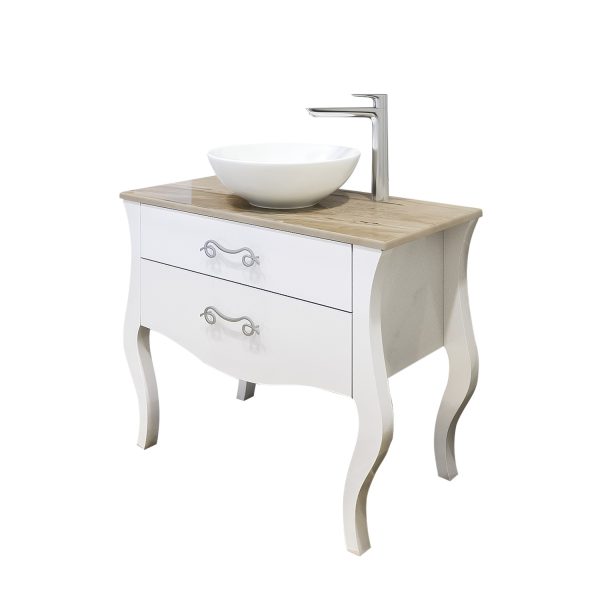 Шкаф за баня с мивка Равена