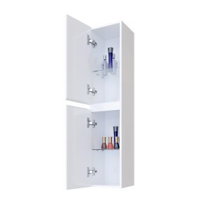 Шкаф за баня колона Серенгети отворен
