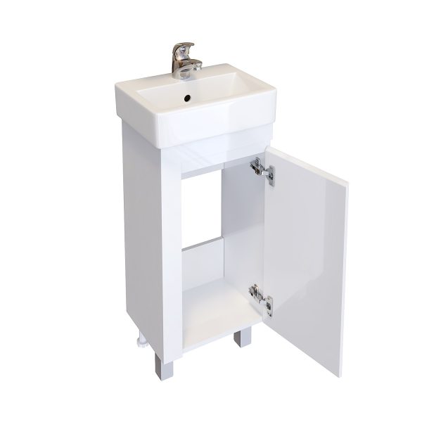 Долен шкаф за баня Вега отворен